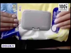 Dooky herbruikbare dispenser grijs