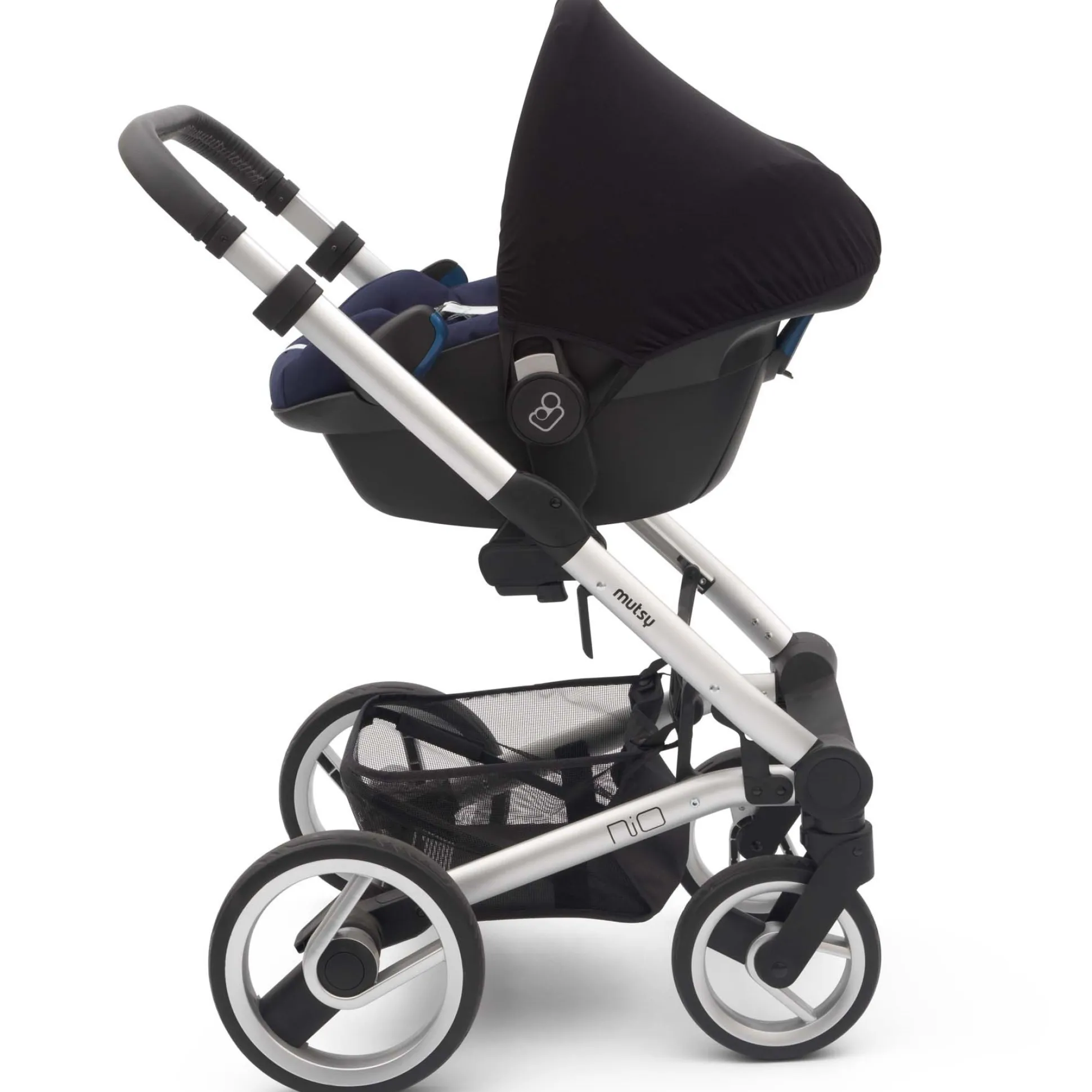 Dooky hoody zonnekap Black