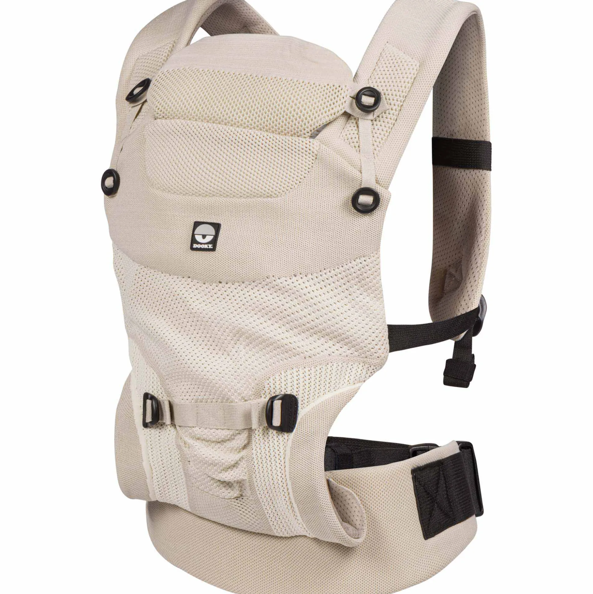 Dooky Terra Nova draagzak Light Beige Grey