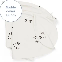 Doomoo Buddy Cover voedingskussenhoes wit