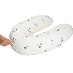 Doomoo Buddy Cover voedingskussenhoes wit