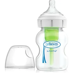 Dr. Brown's Options+ Brede halsfles 150ml transparant