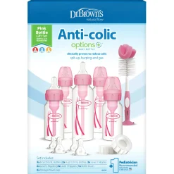 Dr. Brown's Options+ giftset standaardfles roze