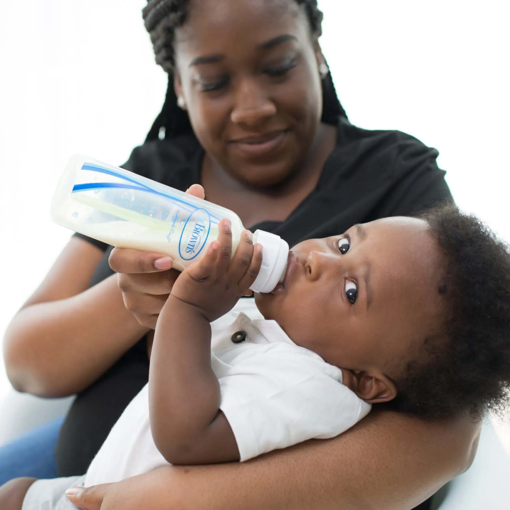 Dr. Brown's Options+ Standaard halsfles 120ml wit