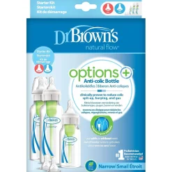 Dr. Brown's Options+ startpakket Standaard Halsfles. wit