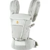 Ergobaby Adapt Soft Flex Mesh draagzak Pearl Grey