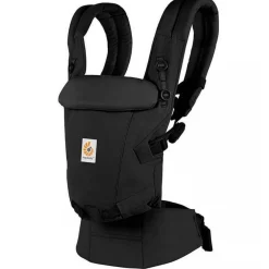 Ergobaby Adapt Soft Touch Cotton draagzak Onyx Black