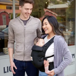 Ergobaby Adapt Soft Touch Cotton draagzak Onyx Black