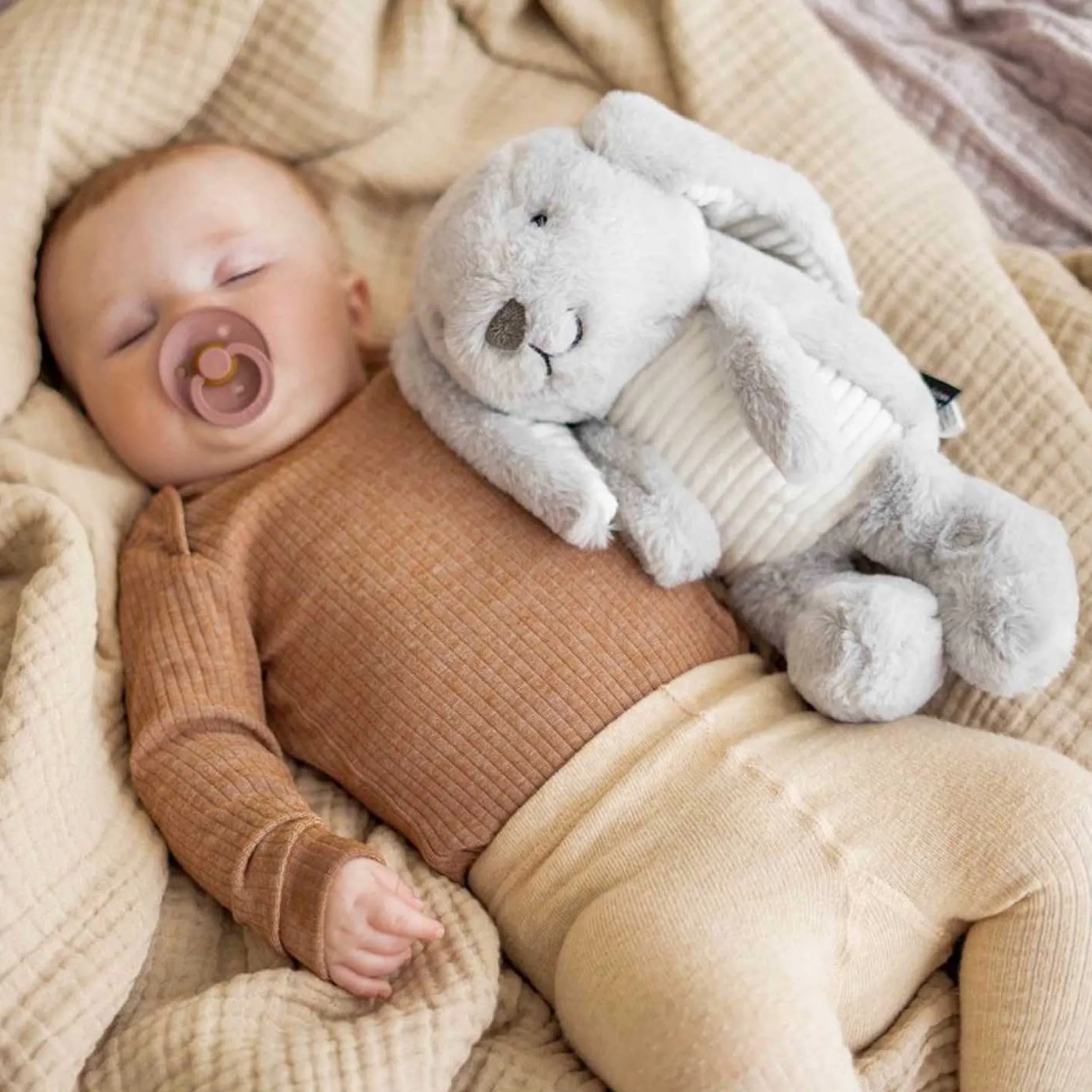 Flow Amsterdam hartslagknuffel Milo grijs