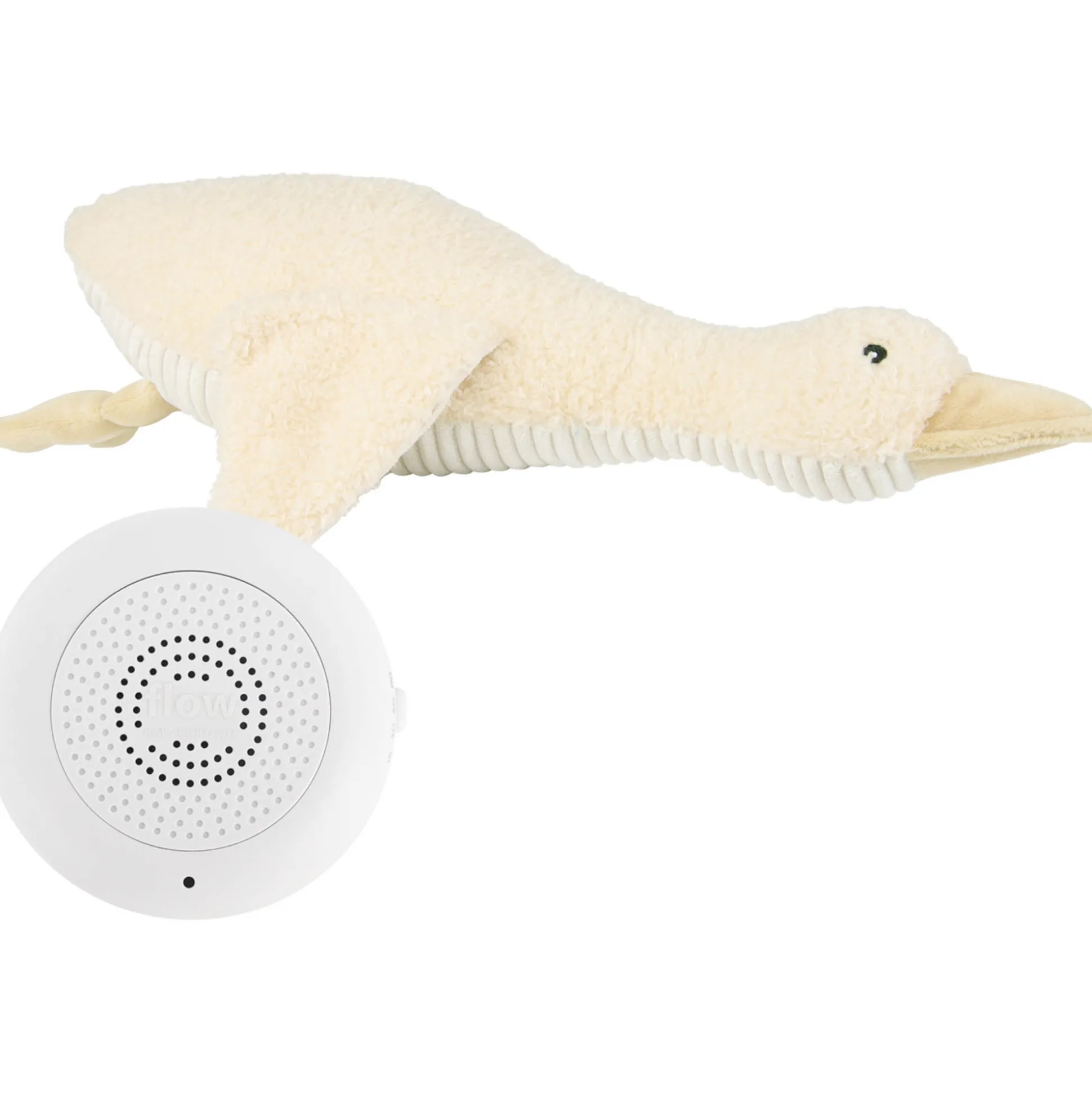 Flow Amsterdam hartslagknuffel Liva oplaadbaar wit