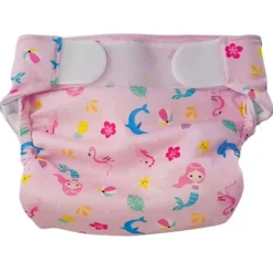 Freds Swim Academy wasbare zwemluier 9-16kg Pink