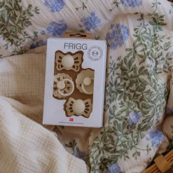 Frigg baby's eeste fopspeen 4-pack Ecru