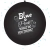 Gender Reveal ballon jongen incl. confetti - 60 cm Black