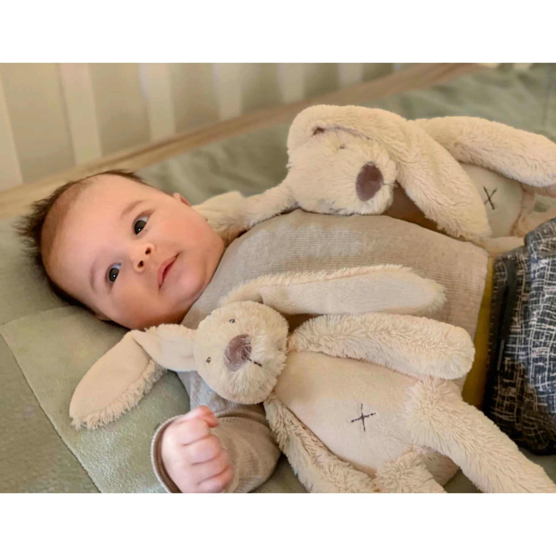 Happy Horse knuffel Rabbit Richie 28cm Dark Off-White