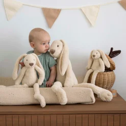 Happy Horse knuffel Rabbit Richie recycled 38cm Beigebrown