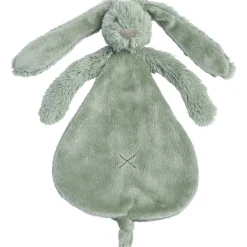 Happy Horse knuffeldoekje Rabbit Richie Light Green Melange
