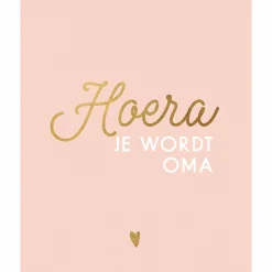 Hoera, je wordt Oma Pink