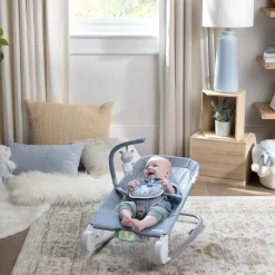 Ingenuity Happy Belly wipstoel Denim