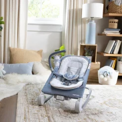 Ingenuity Happy Belly wipstoel Denim