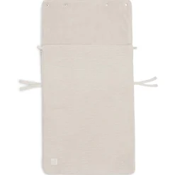 Jollein autostoel voetenzak Basic Knit Oatmeal