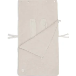 Jollein autostoel voetenzak Basic Knit Oatmeal