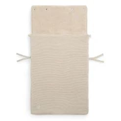 Jollein autostoel voetenzak Basic Knit Nougat
