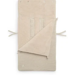 Jollein autostoel voetenzak Basic Knit Nougat