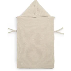 Jollein autostoel voetenzak Basic Knit Nougat