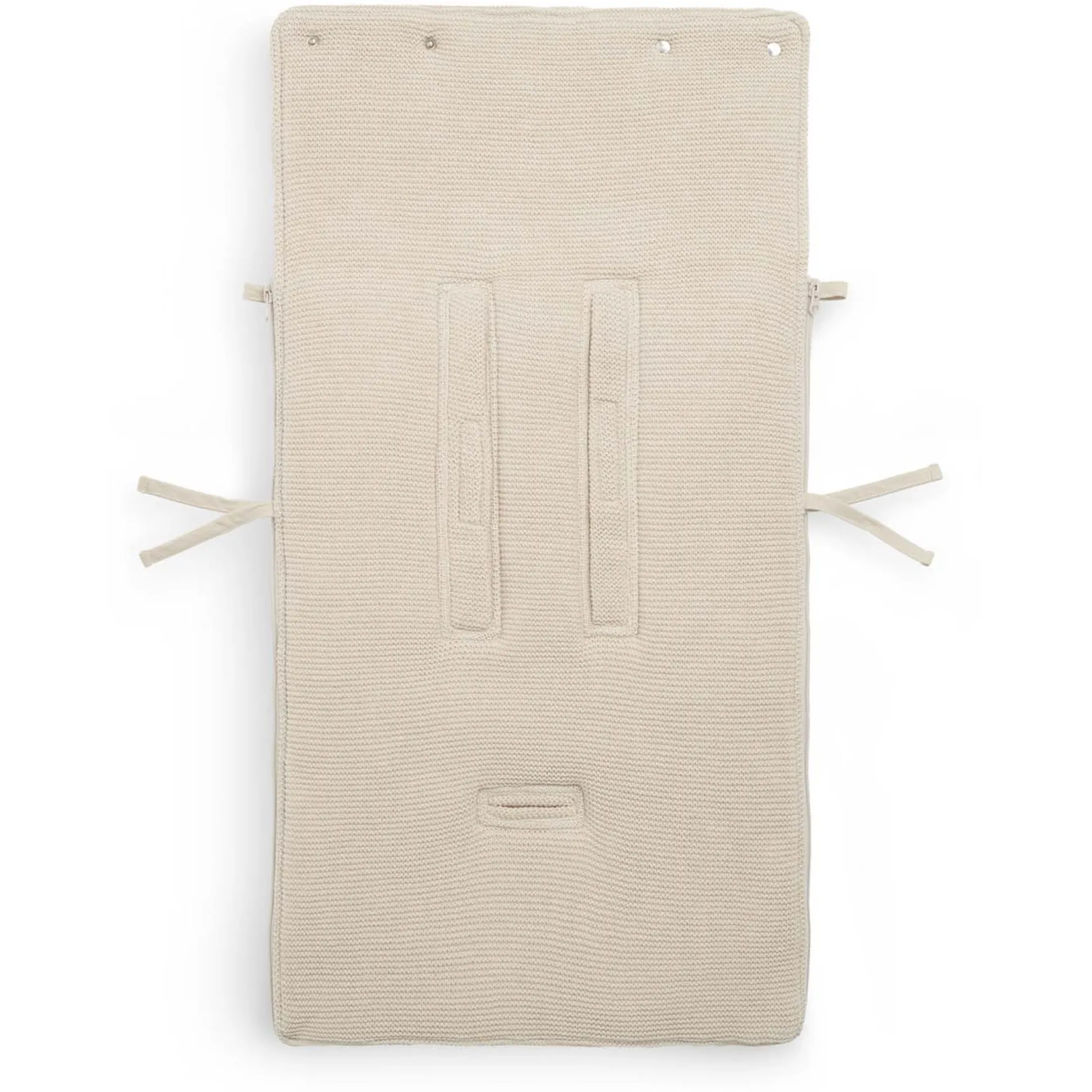Jollein autostoel voetenzak Basic Knit Nougat
