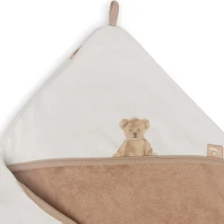 Jollein badcape beer wit