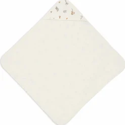 Jollein badcape riverside wit