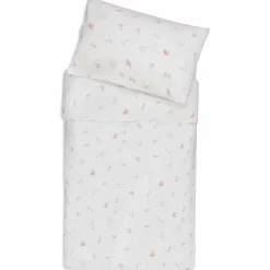 Jollein dekbedovertrek lovely birds wit