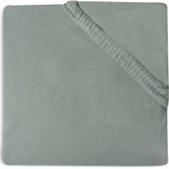 Jollein hoeslaken junior bed 70x140 groen