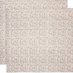 Jollein hydrofiel multidoek retro flower  wit