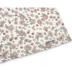 Jollein hydrofiel multidoek retro flower  wit