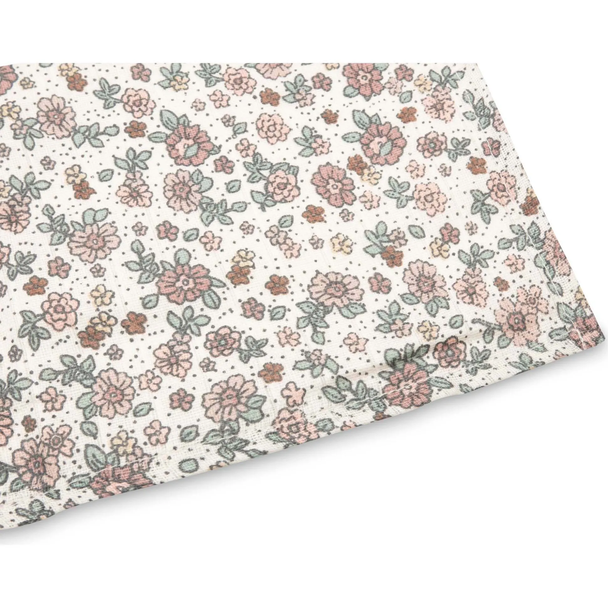 Jollein hydrofiel multidoek retro flower wit