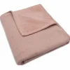 Jollein ledikantdeken cosy knit roze