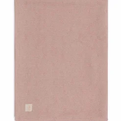 Jollein ledikantdeken cosy knit roze