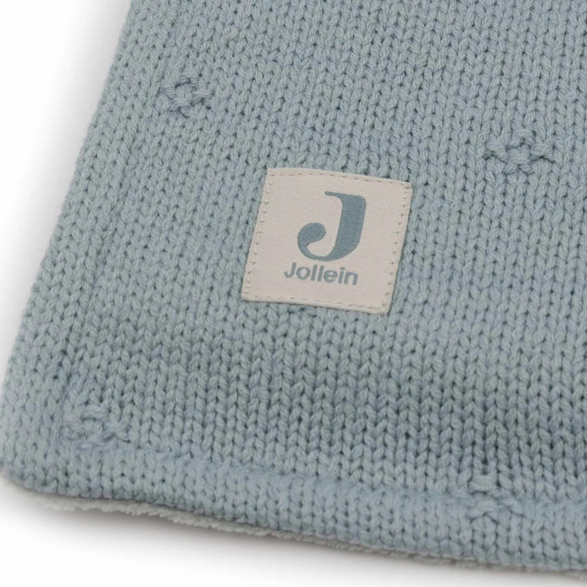 Jollein ledikantdeken cosy knit groen