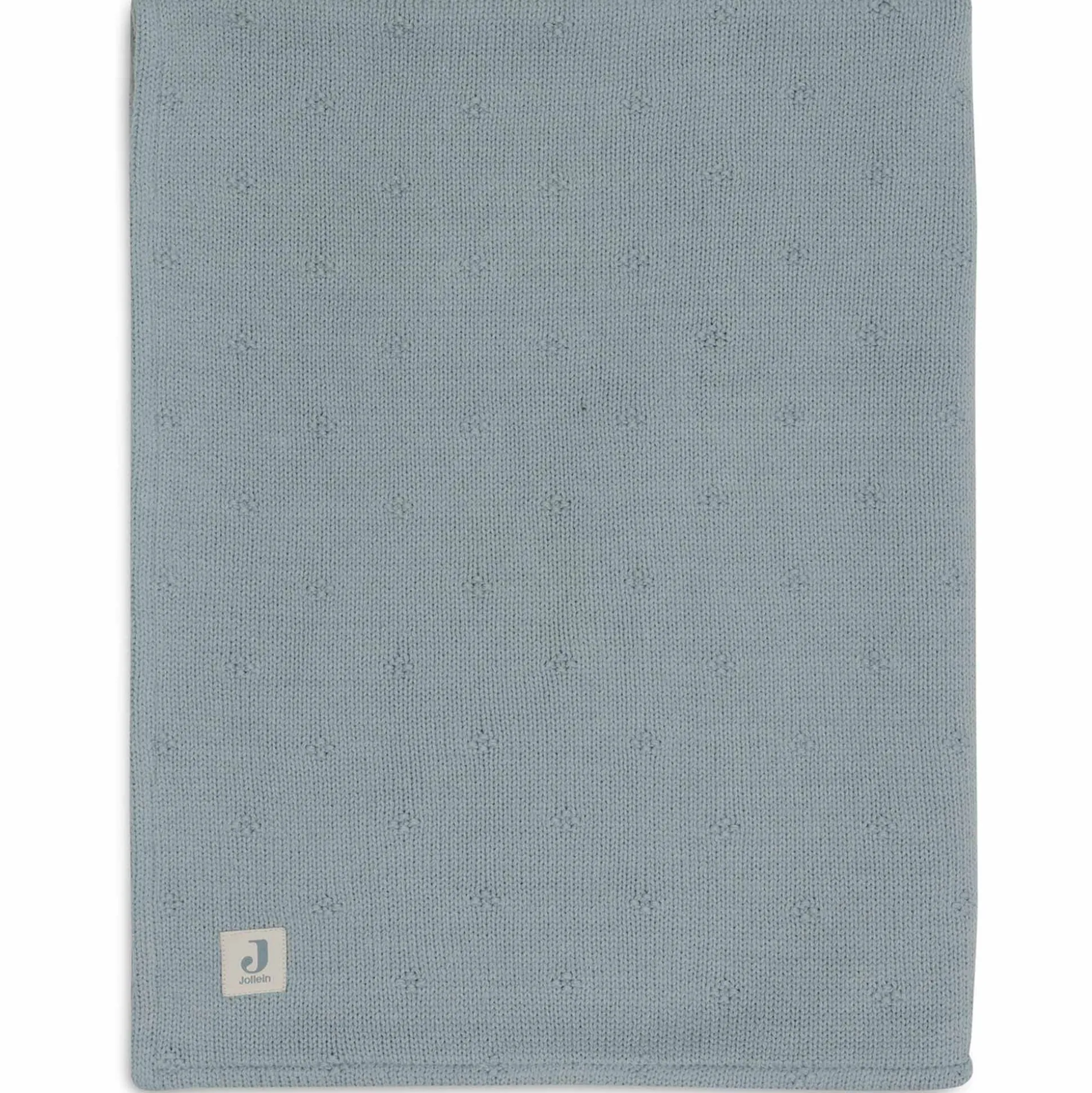 Jollein ledikantdeken cosy knit groen