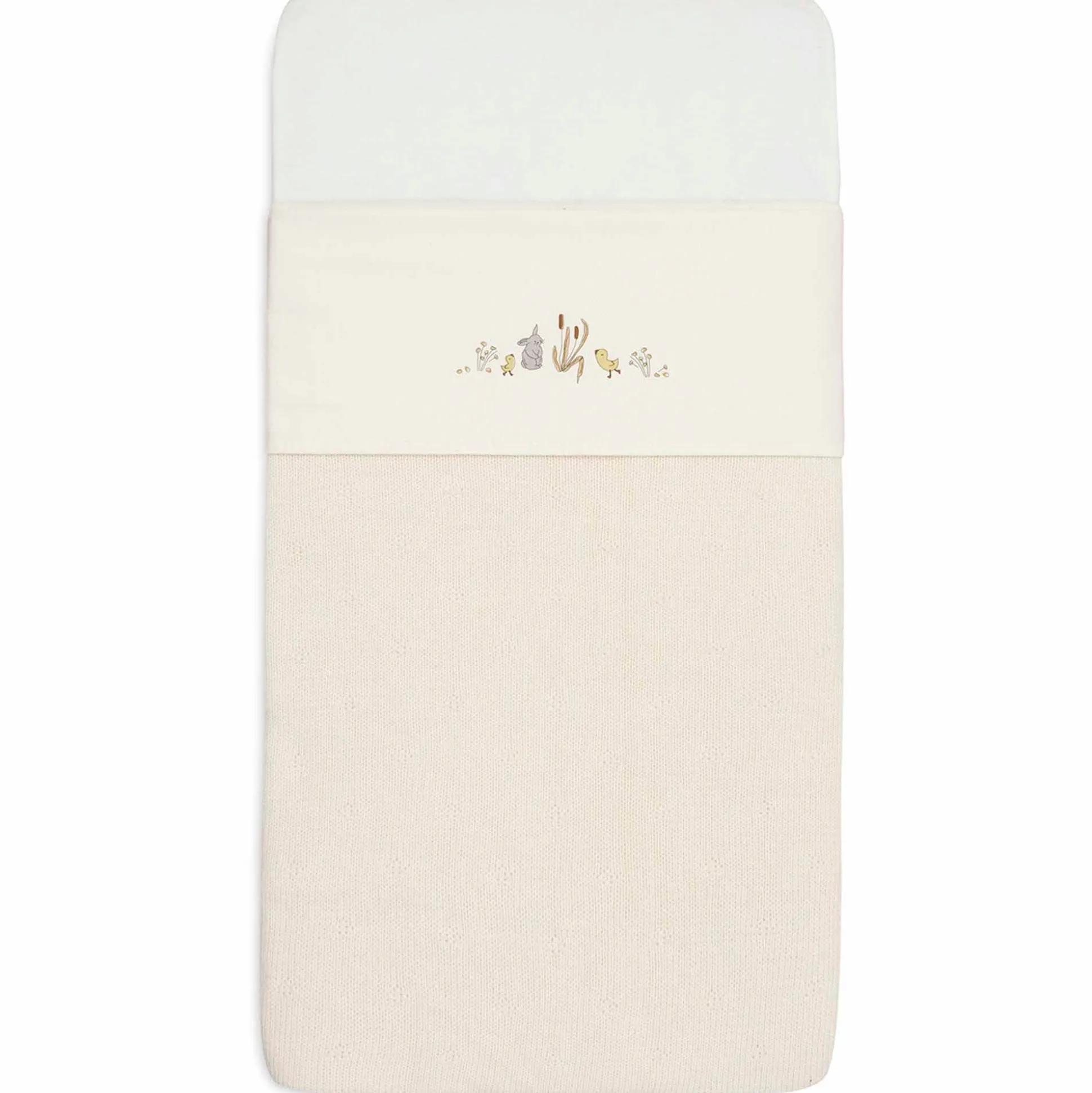 Jollein ledikantlaken riverside wit