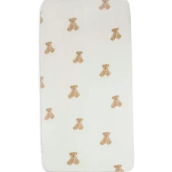 Jollein wieg hoeslaken beer wit