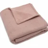 Jollein wiegdeken cosy knit roze