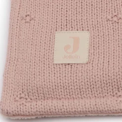 Jollein wiegdeken cosy knit roze
