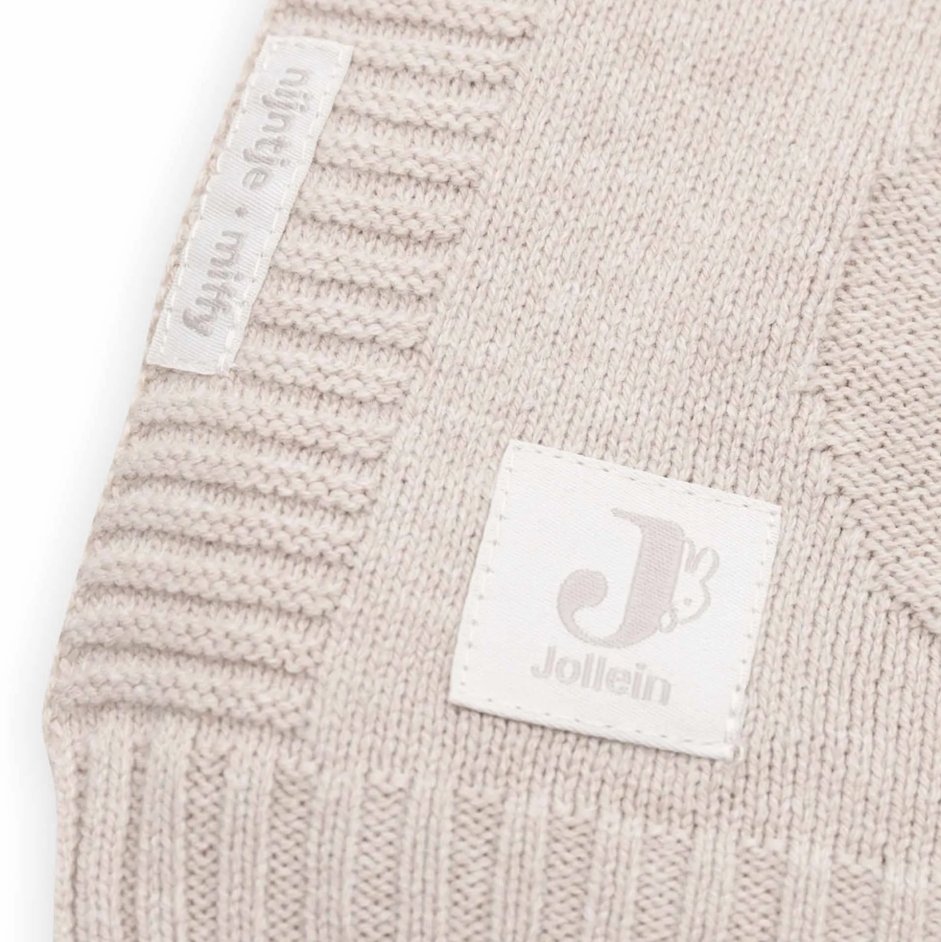 Jollein wiegdeken nijntje beige