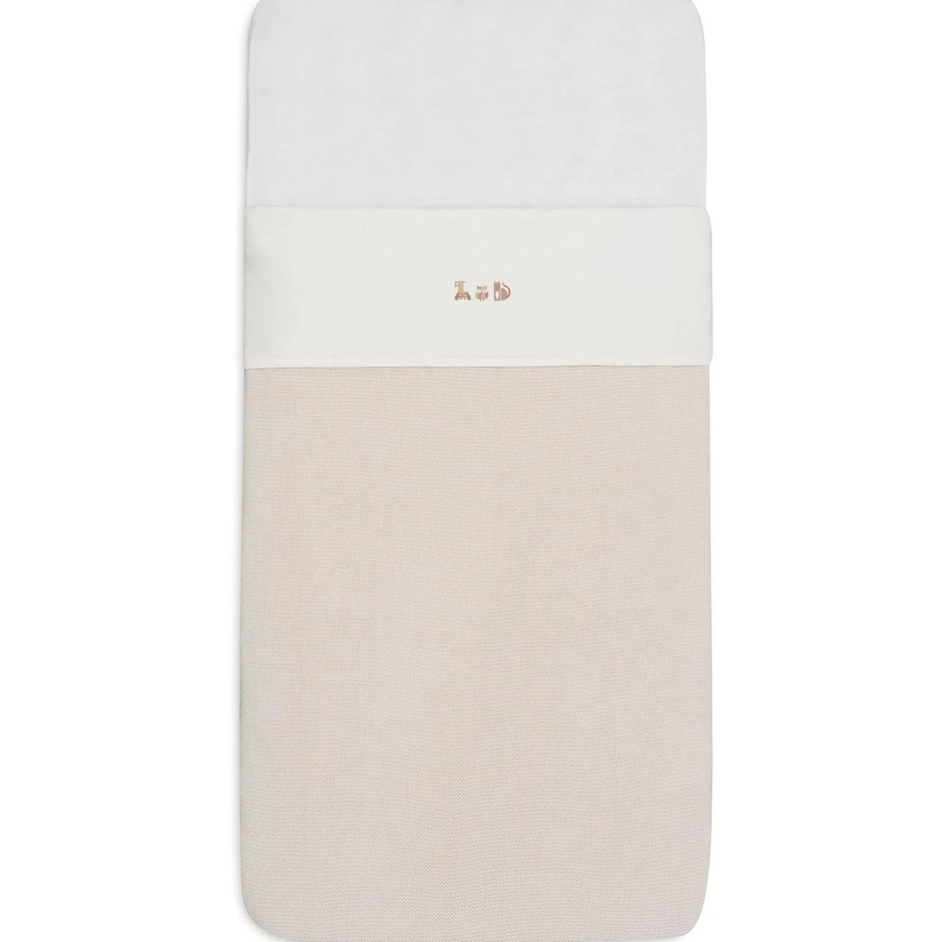 Jollein wieglaken animal friends wit