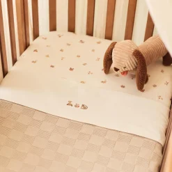 Jollein wieglaken animal friends wit