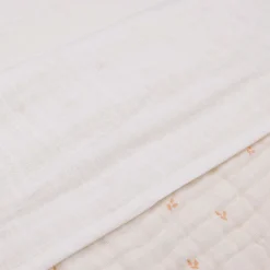 Jollein wieglaken slub wit