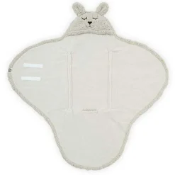 Jollein wikkeldeken Bunny grijs