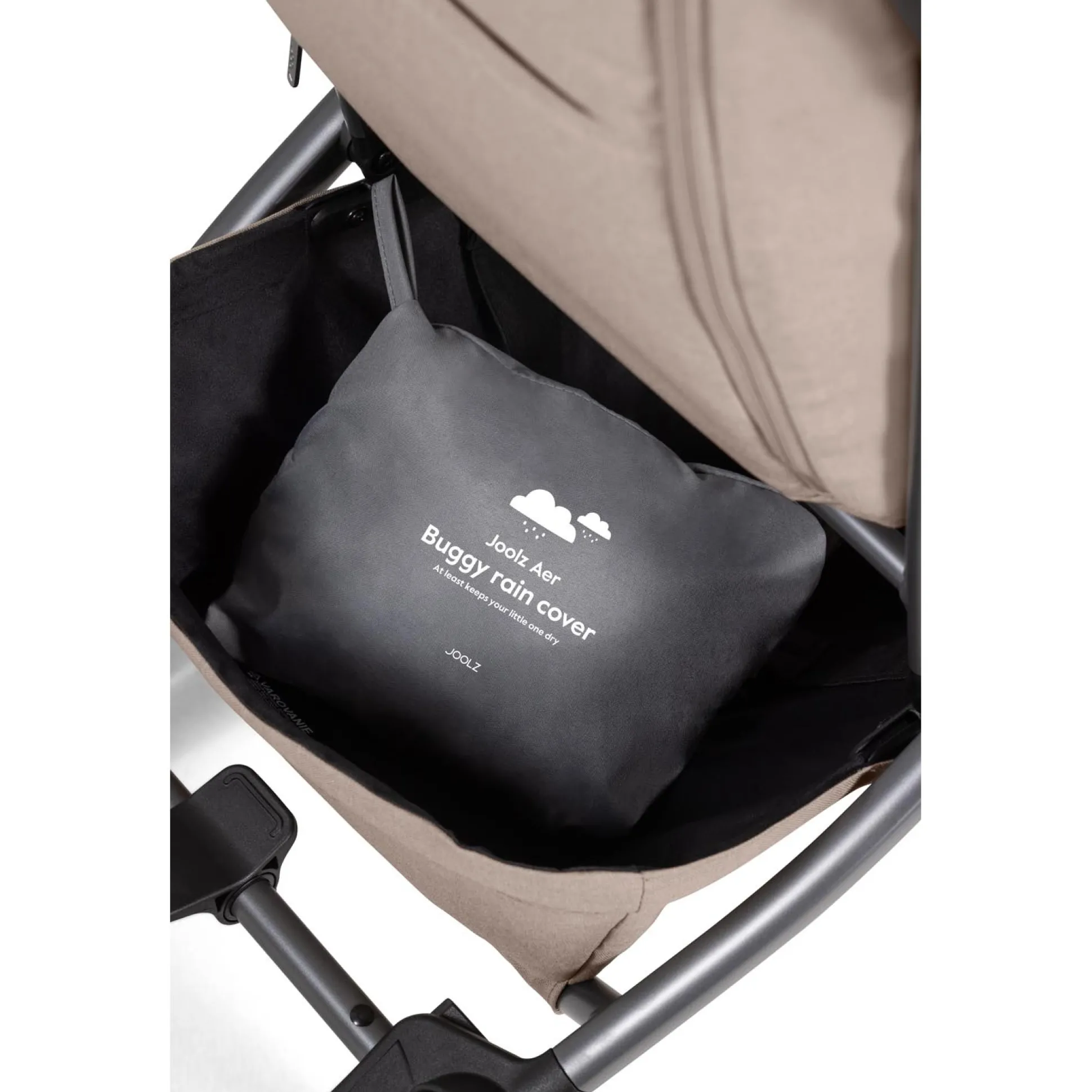 Joolz Aer+/2 regenhoes Transparant